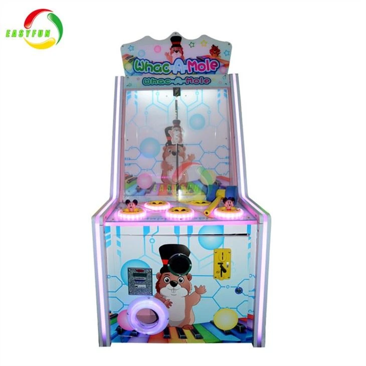 Coin Operated Whack A Mole Hit Hammer Hitting Redemption Arcade Game Machine Coin Operated Whack A Mole Hit Hammer Hitting Redemption Arcade Game Machine